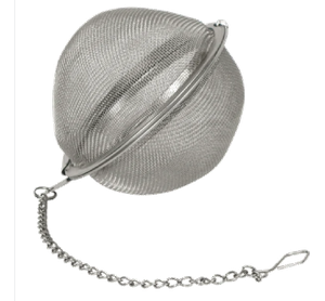 Stainless steel ball tea strainer